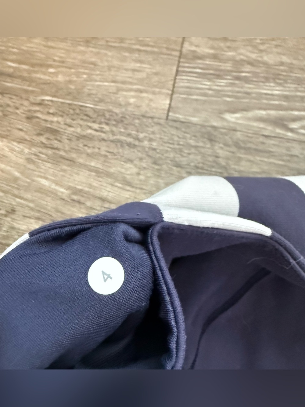 Lululemon Boogie Short *Full-On Luon Cadet Blue / Steep Stripe Cadet Blue - Picture 6 of 6